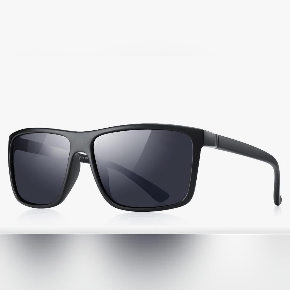 Rectangular Polarized Sports Sunglasses forMen Women Cycling Driving Fishing UV